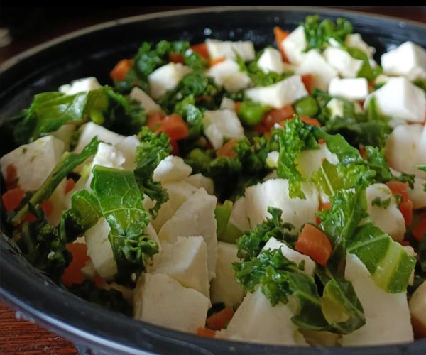 Paneer Rice and Veggies